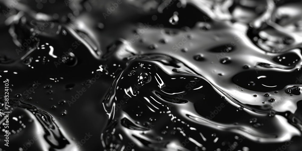 Close-up photo of water droplets in black and white. Suitable for various design projects Close-up photo of water droplets in black and white. Suitable for various design projects