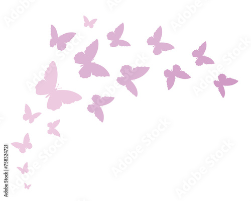 watercolor blue butterfly set illustration design for fashion, t shirt, print, graphic all type decorative