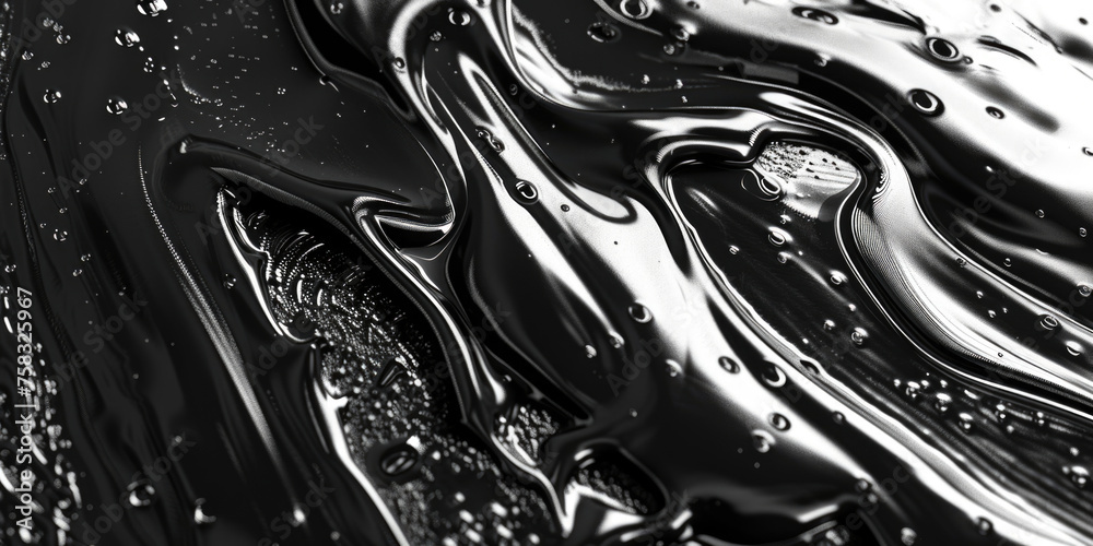 Close-up photo of water droplets in monochrome, suitable for various design projects Close-up photo of water droplets in monochrome, suitable for various design projects