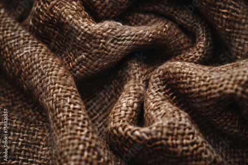 Detailed shot of a woven fabric, suitable for backgrounds