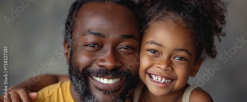 Portrait Of Father And Daughter Laughing, Background Images , Hd Wallpapers