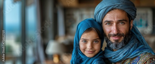 Portrait Of Muslim Family Lifestyle, Background Images , Hd Wallpapers © IMPic
