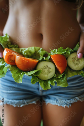 Close-up of a person holding a plate of food. Suitable for food blogs or restaurant menus