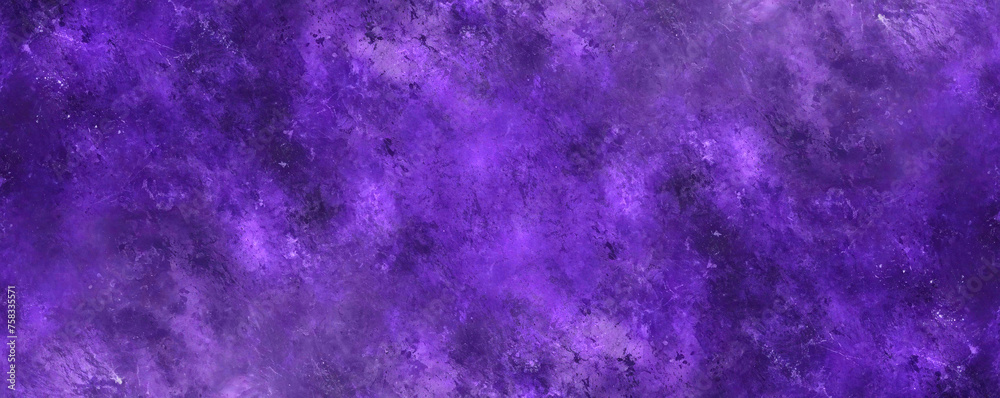 purple background vintage grunge texture and watercolor paint backdrop