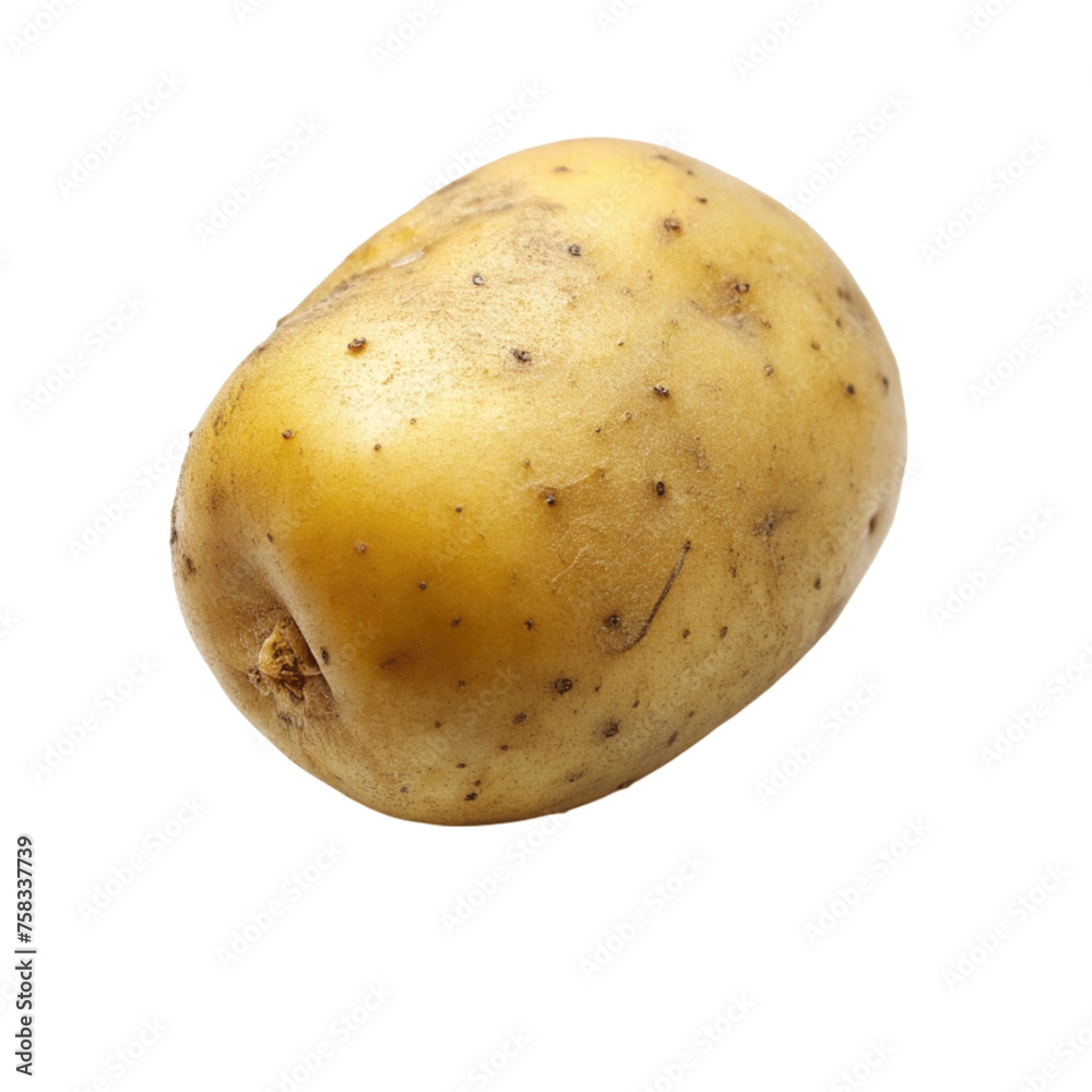 Potato Fresh Vegetable isolated on Transparent background. Potato Fresh Vegetable isolated on Transparent background.