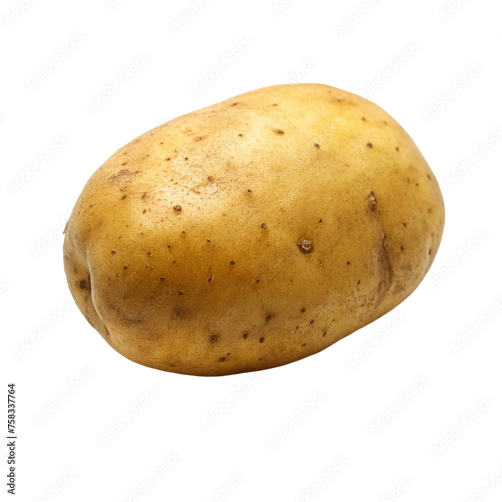 Potato Fresh Vegetable isolated on Transparent background. Potato Fresh Vegetable isolated on Transparent background.