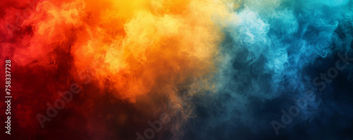 abstract colorful smoke background