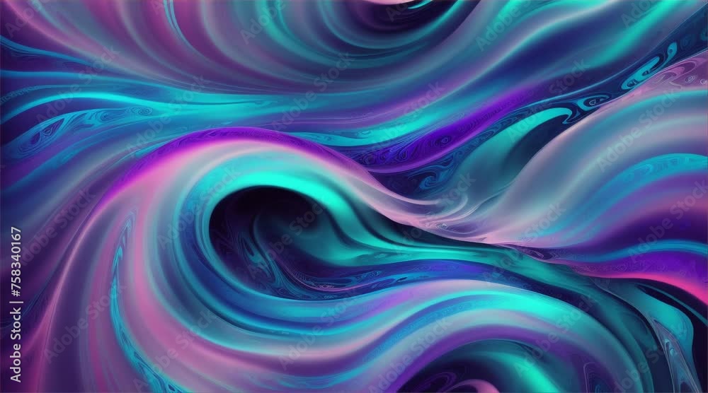 blue and purple liquid art where swirls intertwine and flow seamlessly ...