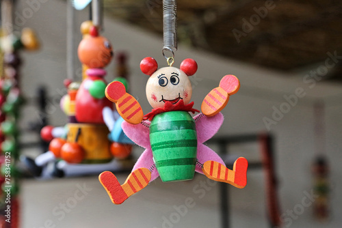 Photography Colored puppet