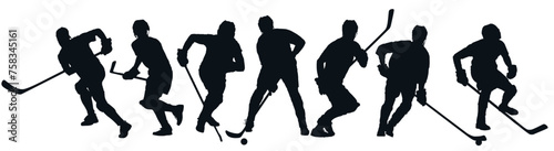 HIGHT QUALITY silhouette: Dek Hockey
