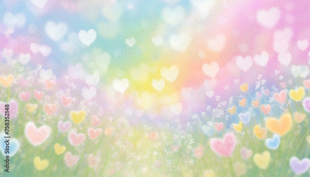 Spring sparkling background illustration Spring sparkling background illustration