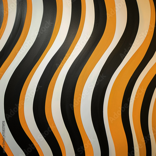 Wallpaper Mural Abstract wavy background with dynamic effect. Torontodigital.ca