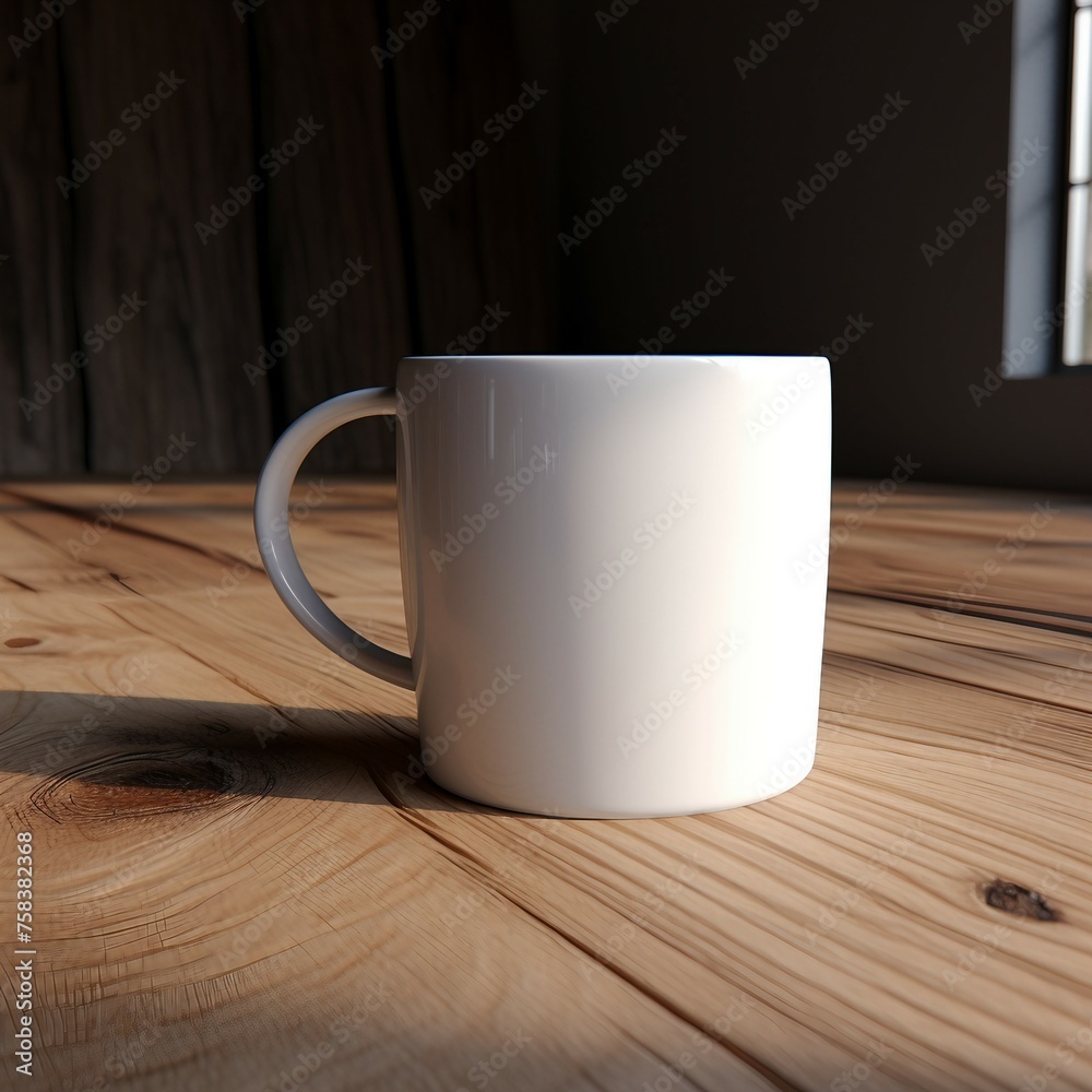 cup of coffee on wooden table cup of coffee on wooden table