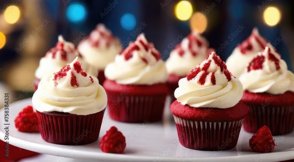 Delicious Red Velvet Cupcakes with Cream Cheese Frosting