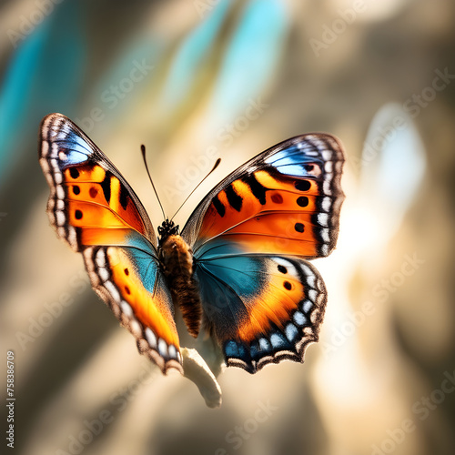 butterfly on a flower © Tiago