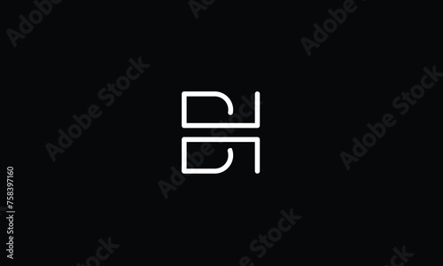 BH, HB ,H ,B ,Abstract Letters Logo monogram