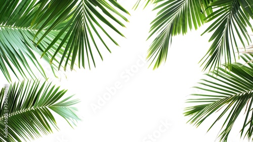 Tropical palm leaves jungle leaf seamless  floral pattern background © SazzadurRahaman
