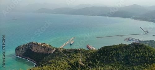 Bejaia-algeria nature beach plants ocean photo