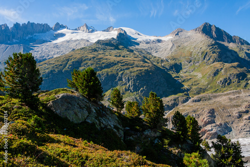 Jungfrau-Aletsch protected area, Bernese Alps, Switzerland © prn.studio