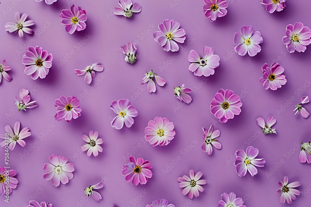 background with flowers. Generative AI background with flowers. Generative AI