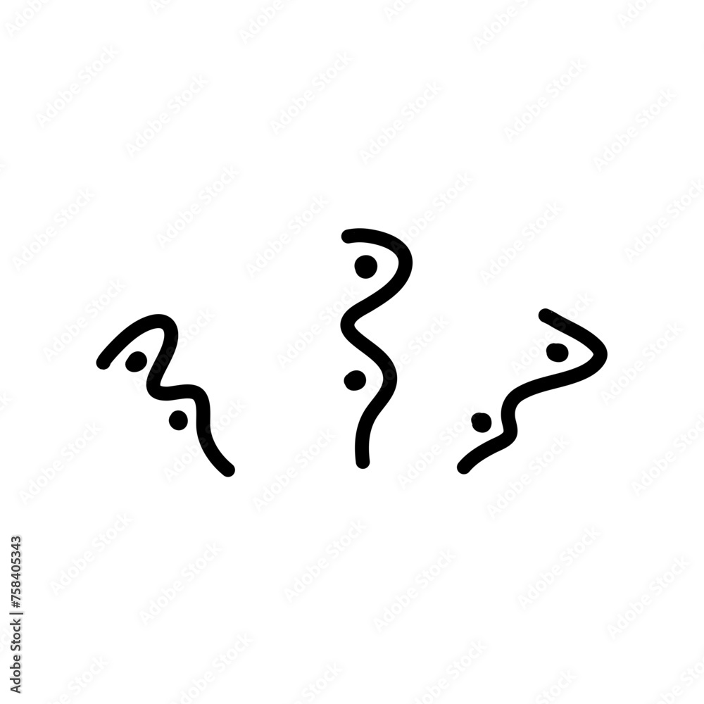 Hand drawn pop surprise line frame for title headline Hand drawn pop surprise line frame for title headline