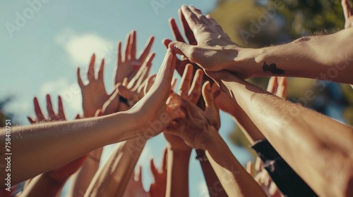 Christian charity organization embodying community service and hopeful expressions