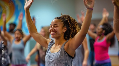 Joyful Christian dance studio promoting worship through movement and spiritual connection