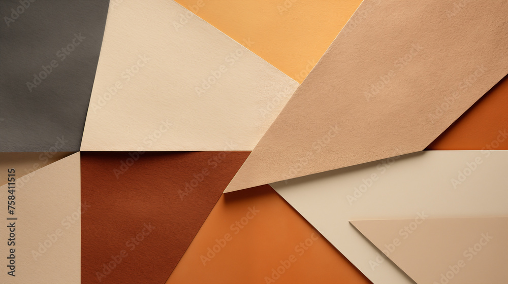 Geometric Abstract of Earth Tones and Textures Geometric Abstract of Earth Tones and Textures