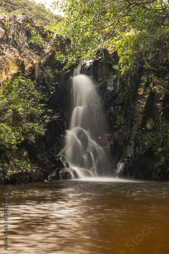 cachoeira na cidade de Tiradentes, Estado de Minas Gerais, Brasil