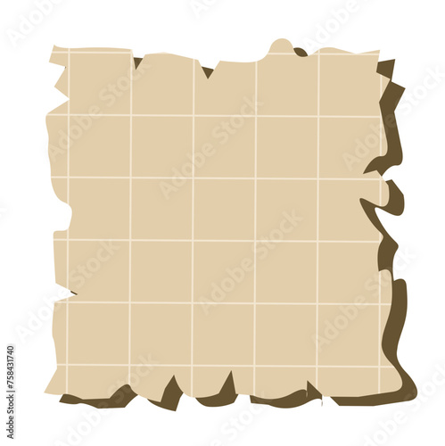 dull old paper vector