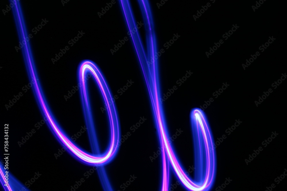 Glowing Neon Light. Glowing Neon Light.