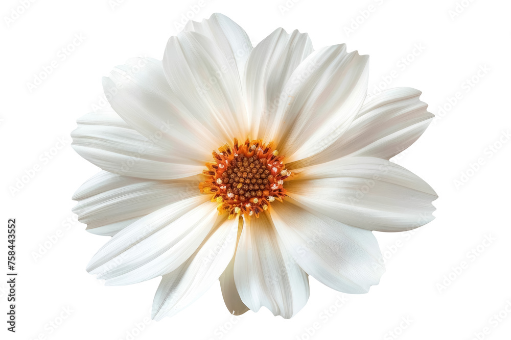 serene daisy elegance isolated on transparent background 