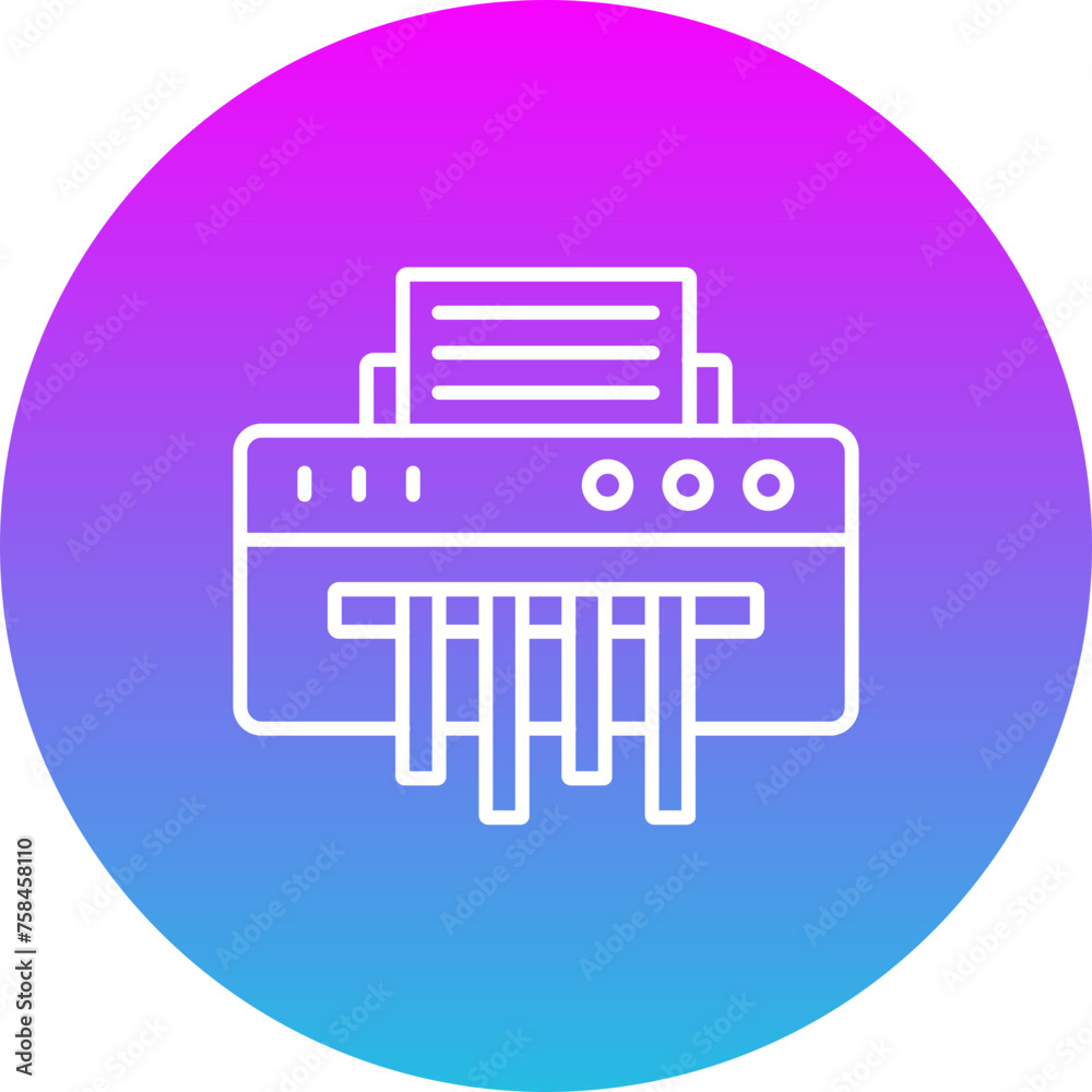 Paper Shredder Icon