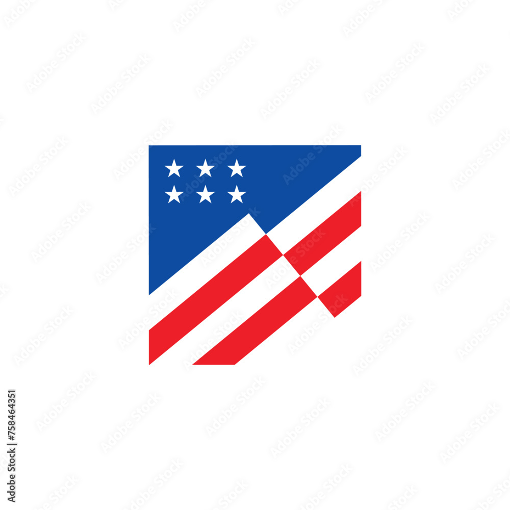 american flag logo