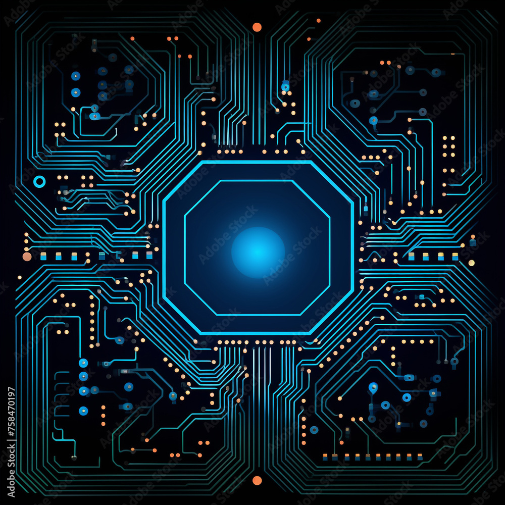 clip art infographic, computer circuits created with Generative Ai clip art infographic, computer circuits created with Generative Ai