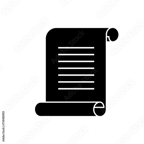 Manifesto Icon. Announcement, Statement Symbol. 