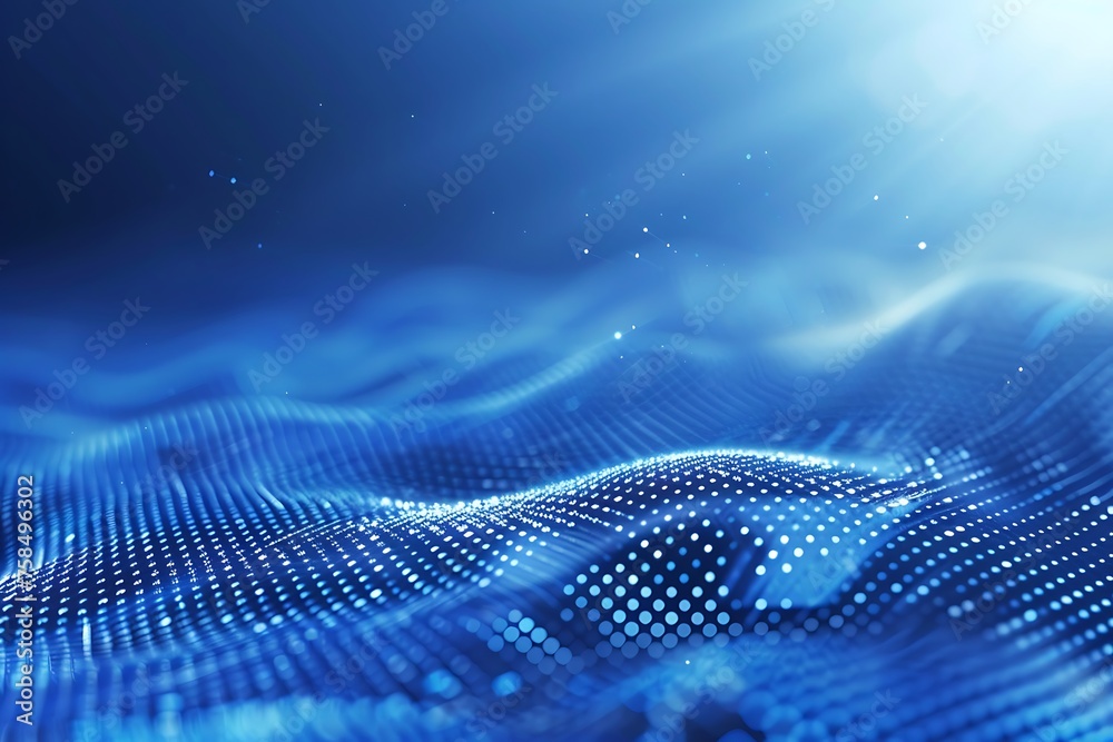 Blue tech background. Blue tech background.