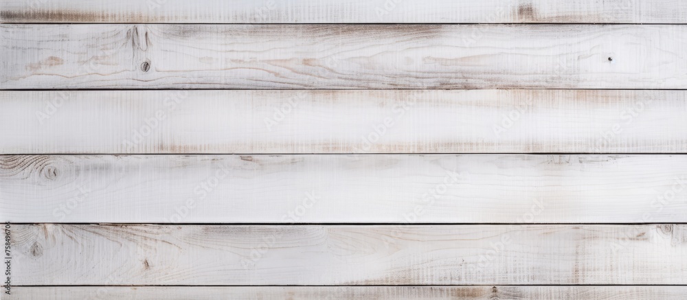 A detailed image of a grey composite material siding with a wood pattern in rectangular shapes. The wall has a closeup view showing the texture and shades - obrazy, fototapety, plakaty 