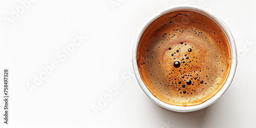 Coffee isolated on white background 