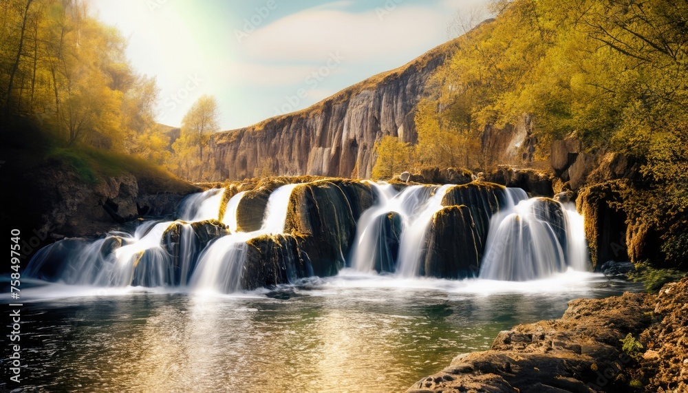 Waterfalls, Lakes, and streams are seen throughout Waterfalls, Lakes, and streams are seen throughout