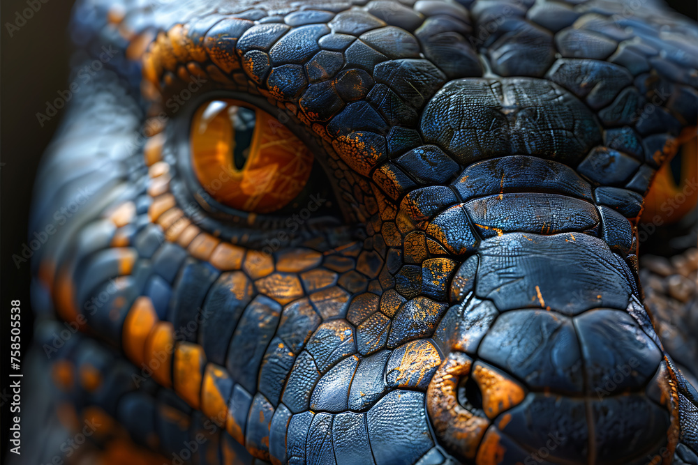 A striking depiction of Apophis, the ancient Egyptian deity symbolizing Chaos, Darkness, and Night, also known as Lord Ysfet, in a powerful and mysterious representation. A striking depiction of Apophis, the ancient Egyptian deity symbolizing Chaos, Darkness, and Night, also known as Lord Ysfet, in a powerful and mysterious representation.