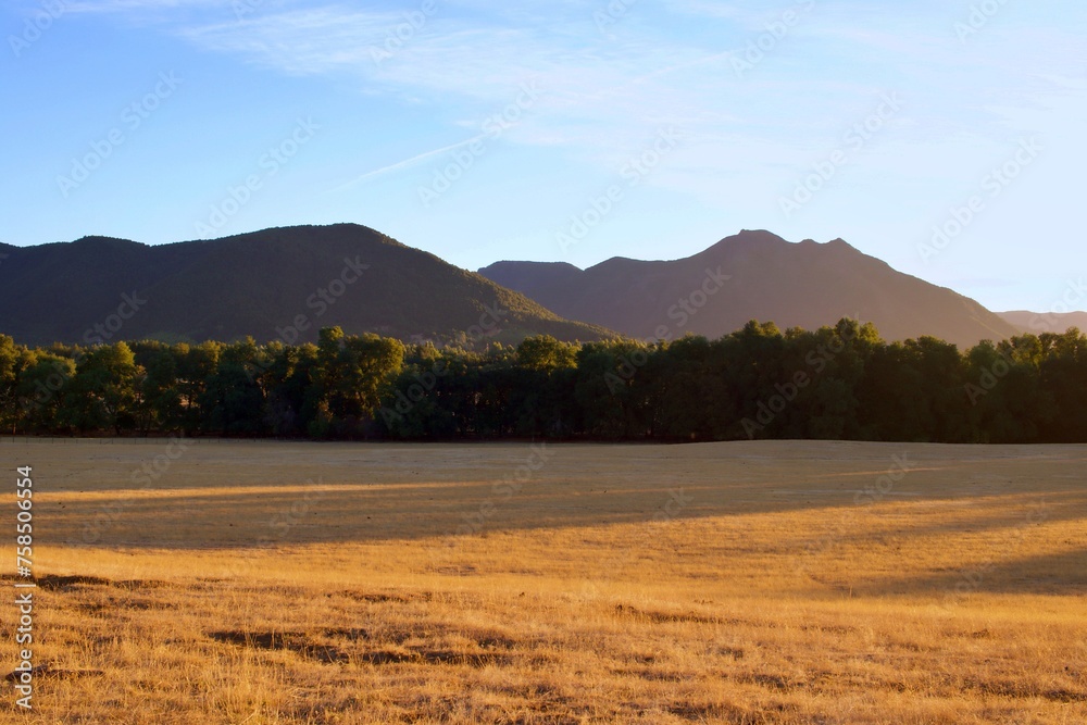 Obraz premium mountain landscapes in the south of chile, mountain day, earth day