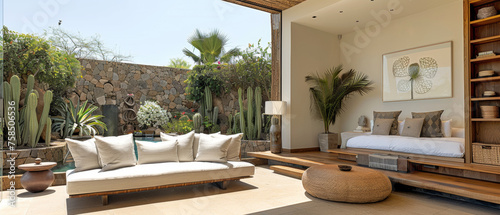 Contemporary Comfortable Living Room