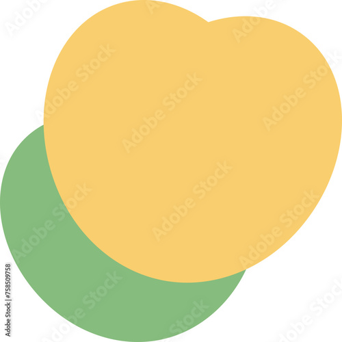 노란색 메모지 메모 배경