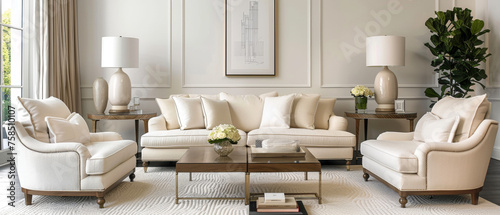 Contemporary Comfortable Living Room