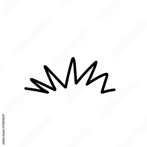 hand drawn grass collection in vector style