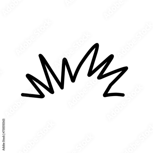hand drawn grass collection in vector style