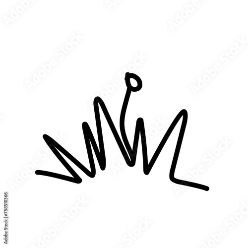 hand drawn grass collection in vector style
