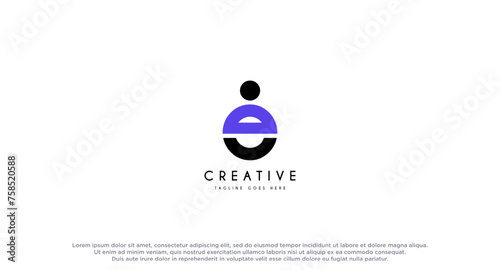 Original Meditation Yoga Minimal Symbol. Memorable Visual Metaphor. Simple, Solid & Bold Mark. Represents the Concept of Enlightenment, Zen, Relax, Insight, Healthy Lifestyle, Harmony, Reflection etc