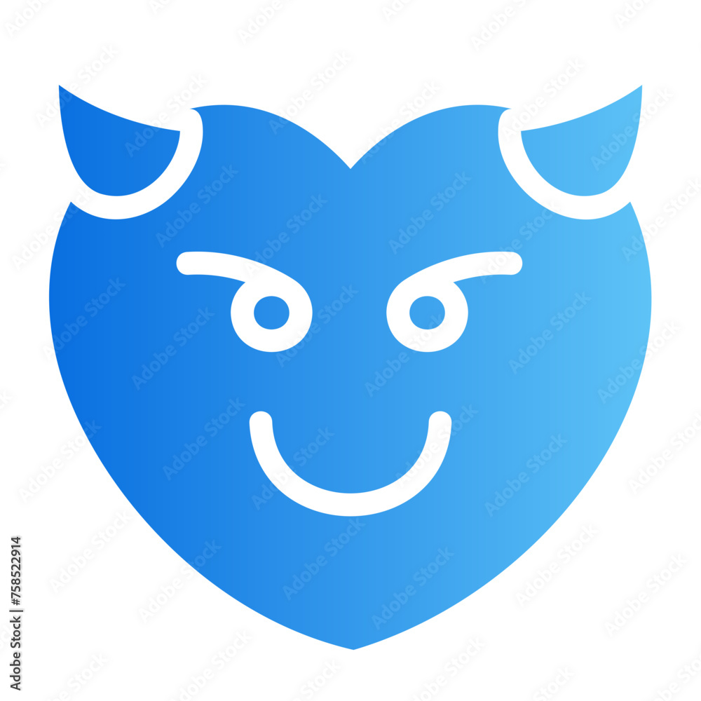 demon gradient icon demon gradient icon